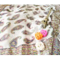 Rome Journal of kidney bean fashion cor seda chiffon vestido lenço fino tecido sob medida faça você mesmo